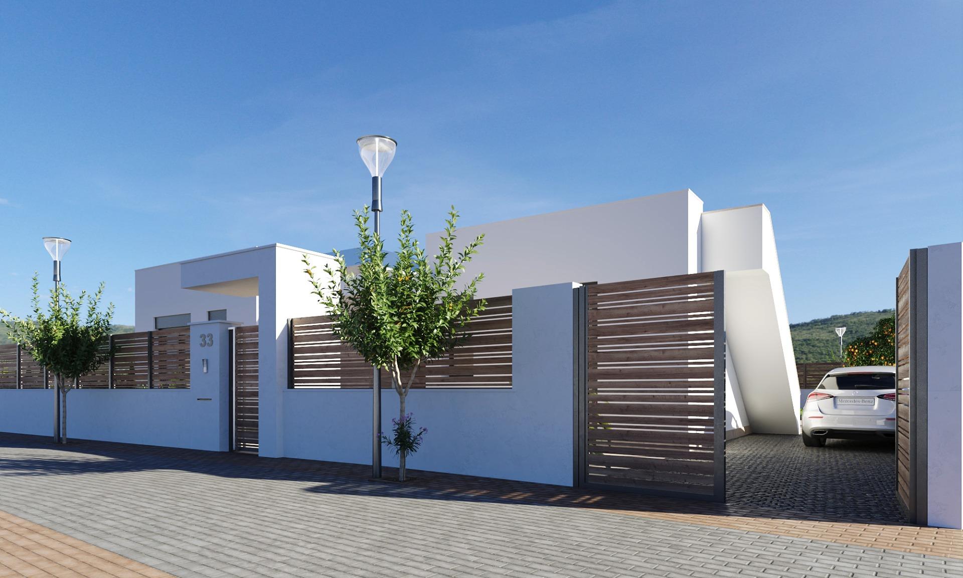 New build villas in hacienda del Álamo golf resort, murcia