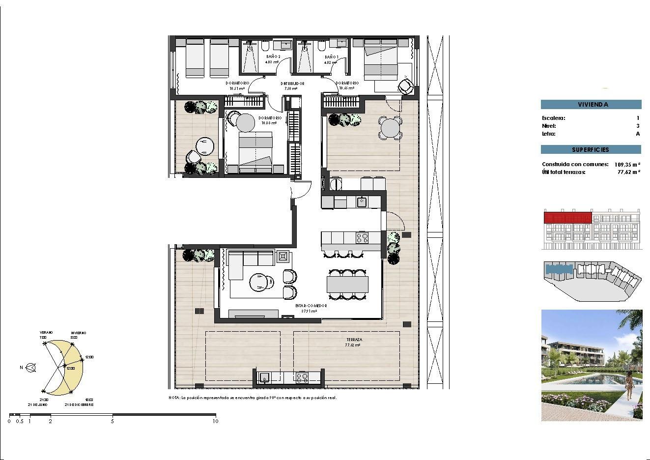 New build residential in private gated resort in province of murcia