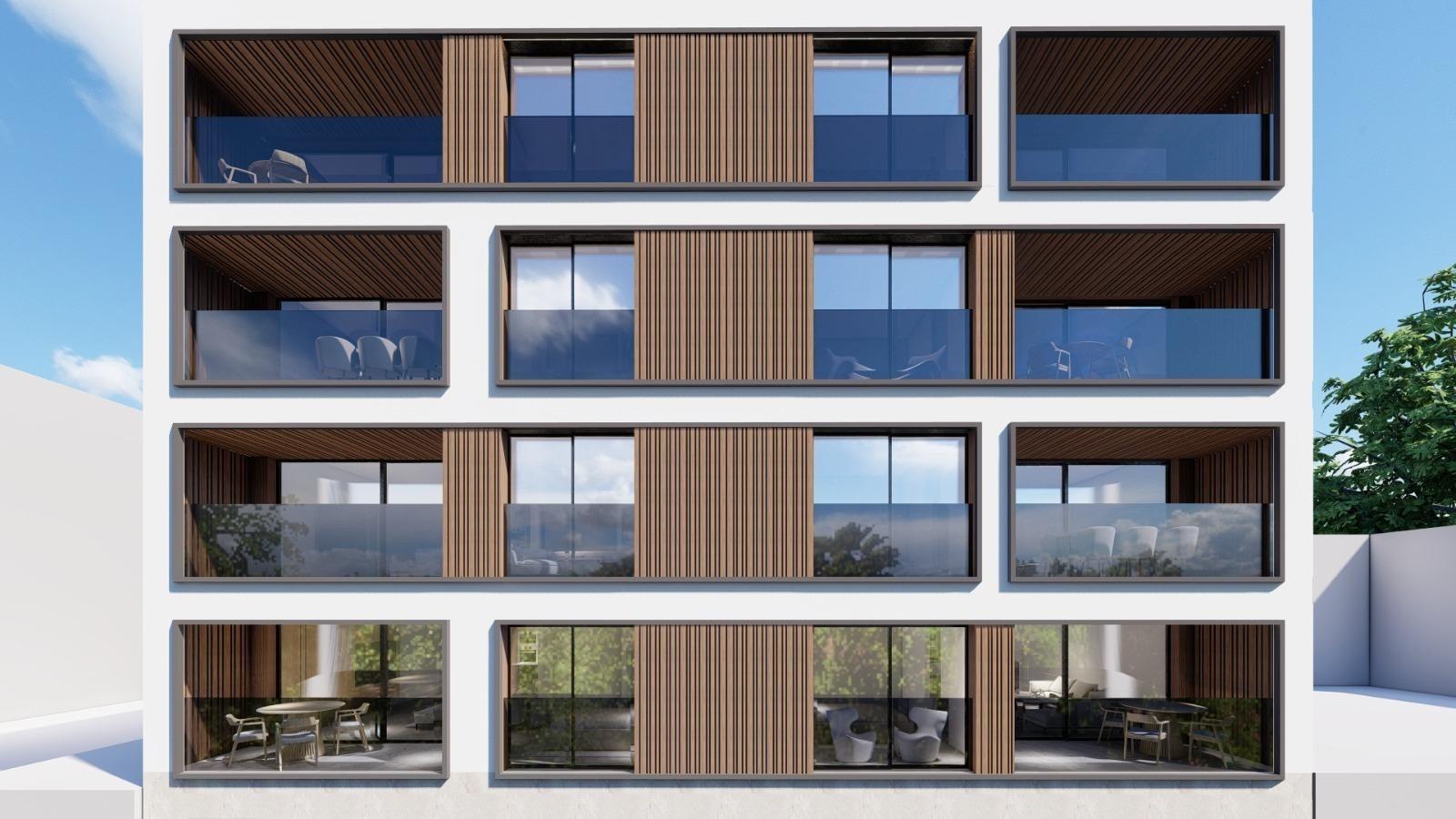 Modern new build apartments in the center of guardamar del segura