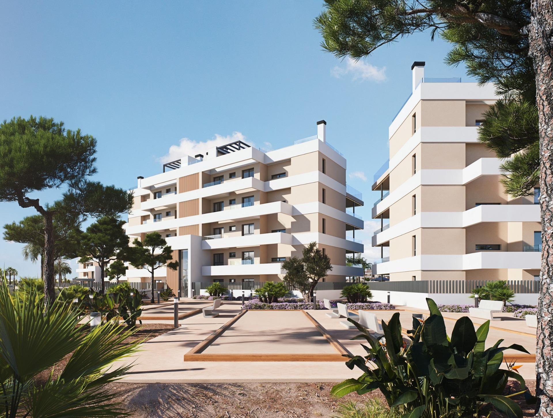 Luxury new build apartments for sale in santa rosalia lake and life resort murcia