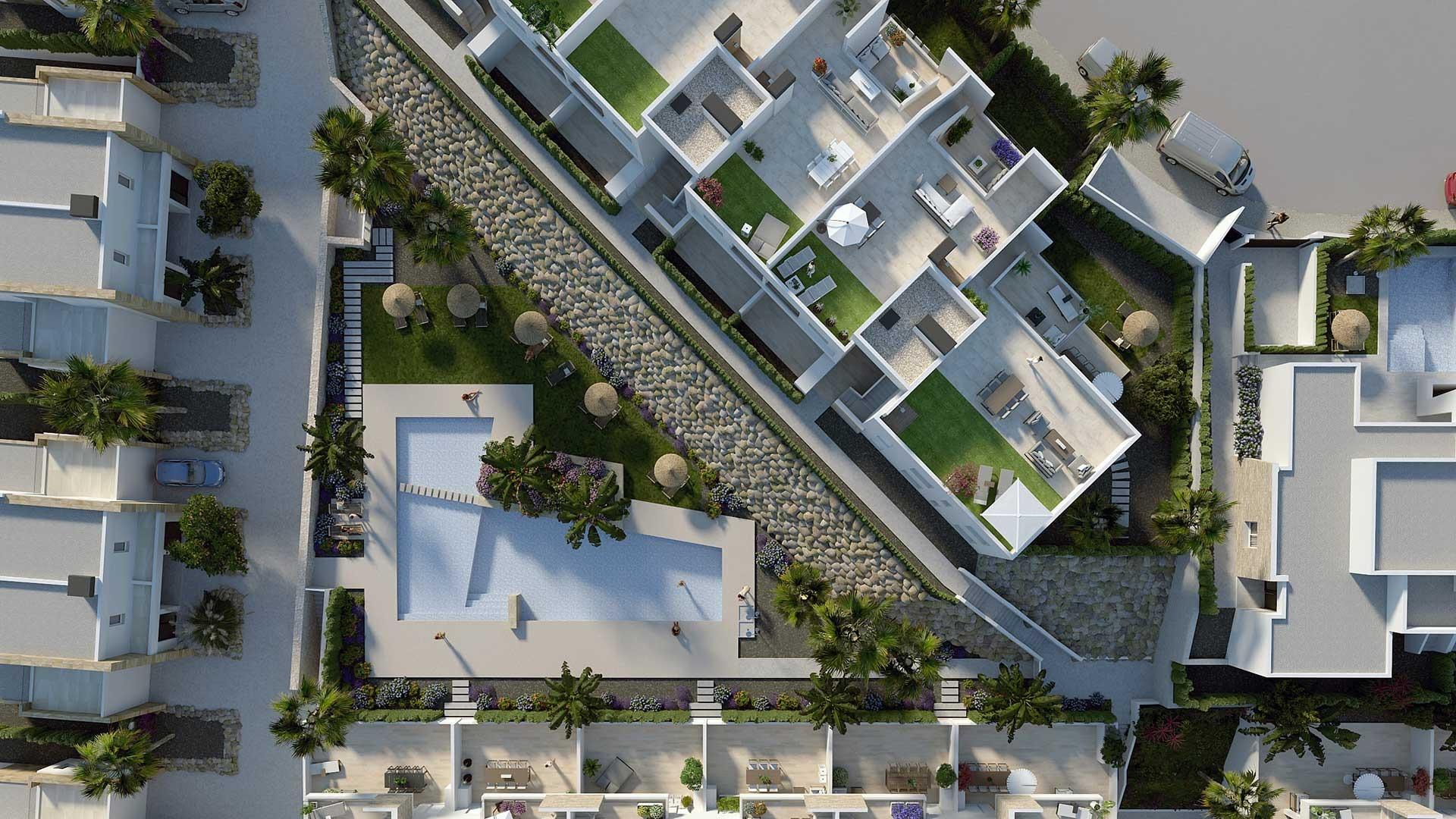 New bungalows in la finca golf, algorfa - luxury and nature at the costa blanca