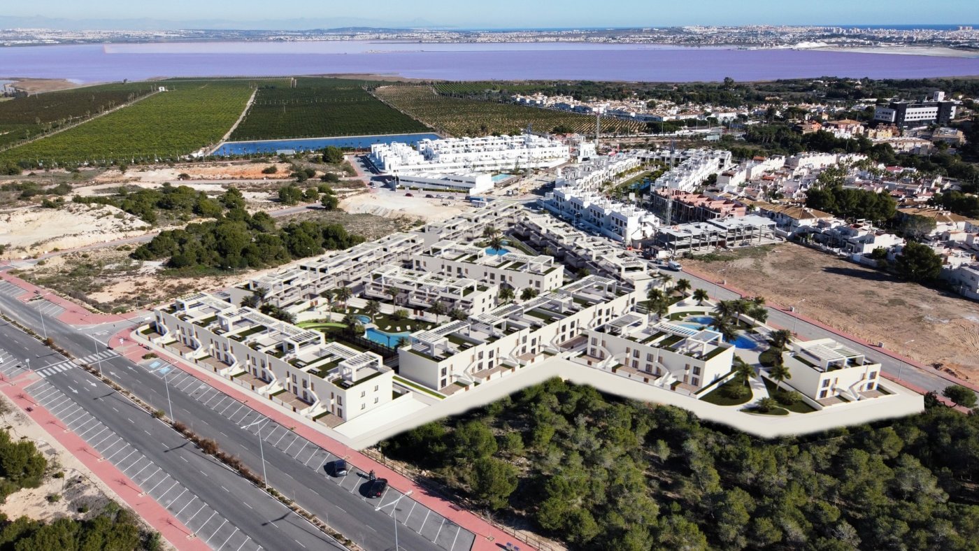 New build residential of bungalow apartments in los balcones