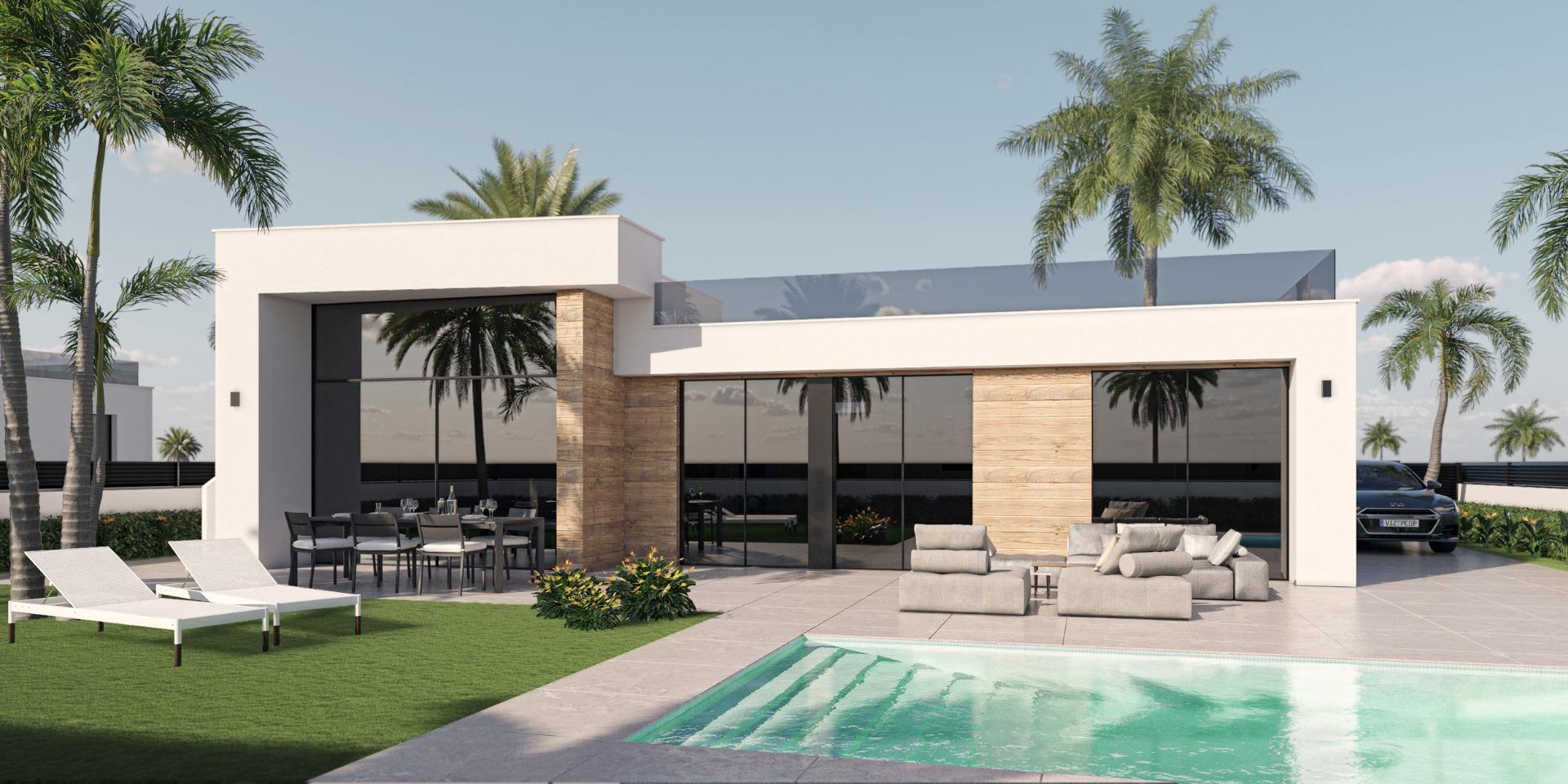 New build villas in condado de alhama golf course