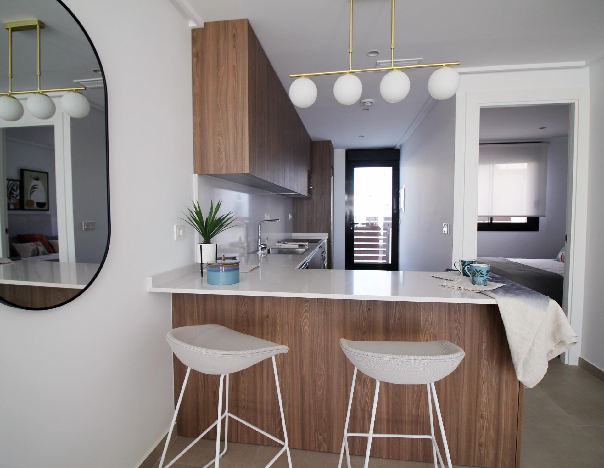 Modern townhouses and semi-detached homes in pilar de la horadada