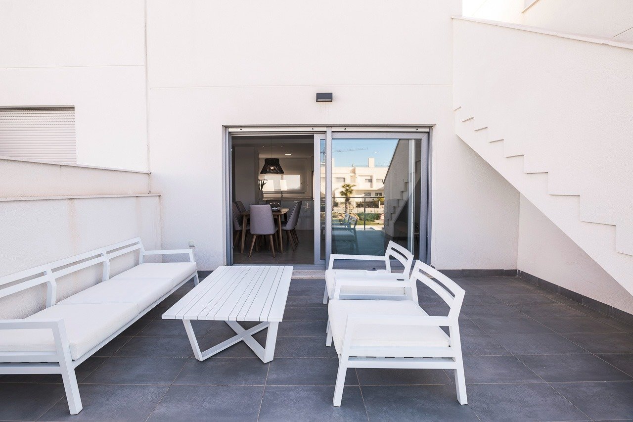 New build residential of bungalow apartments in vistabella