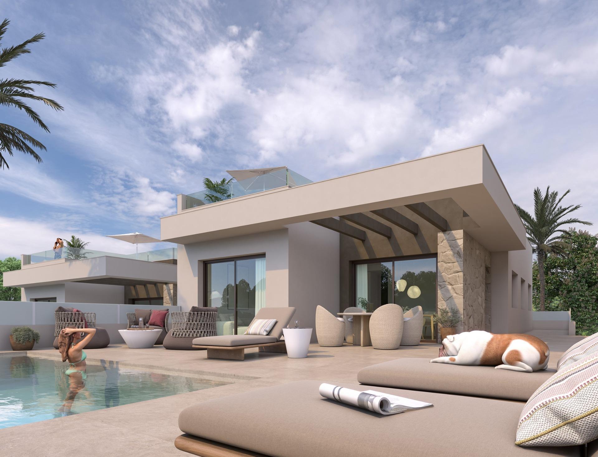 Exclusive new build villas for sale in benijofar near ciudad quesada
