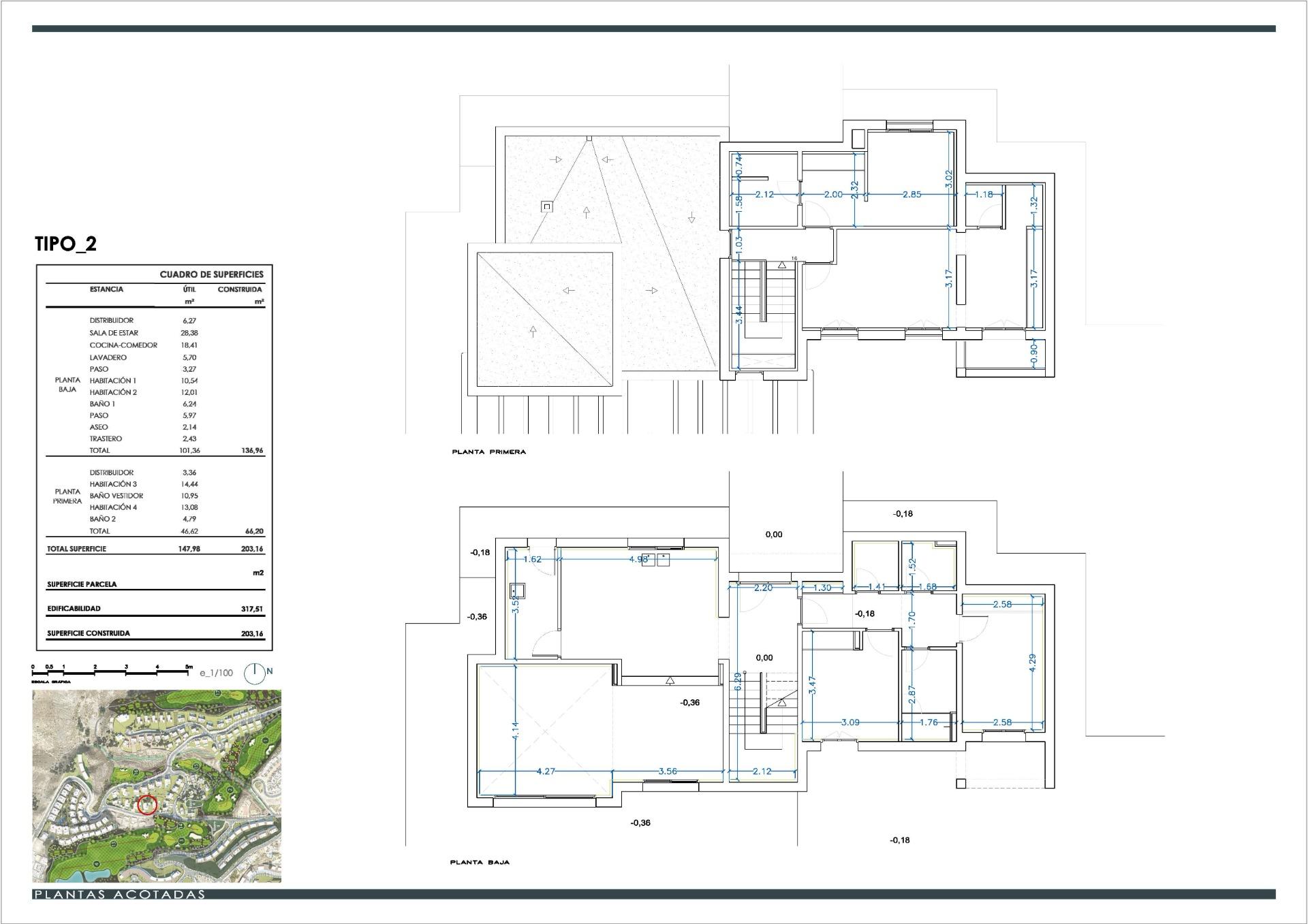 Sustainable mediterranean villas for sale in macenas, almería
