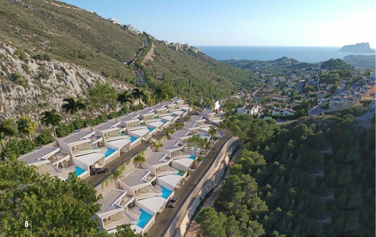 Luxury new build villas with sea views in benitachell