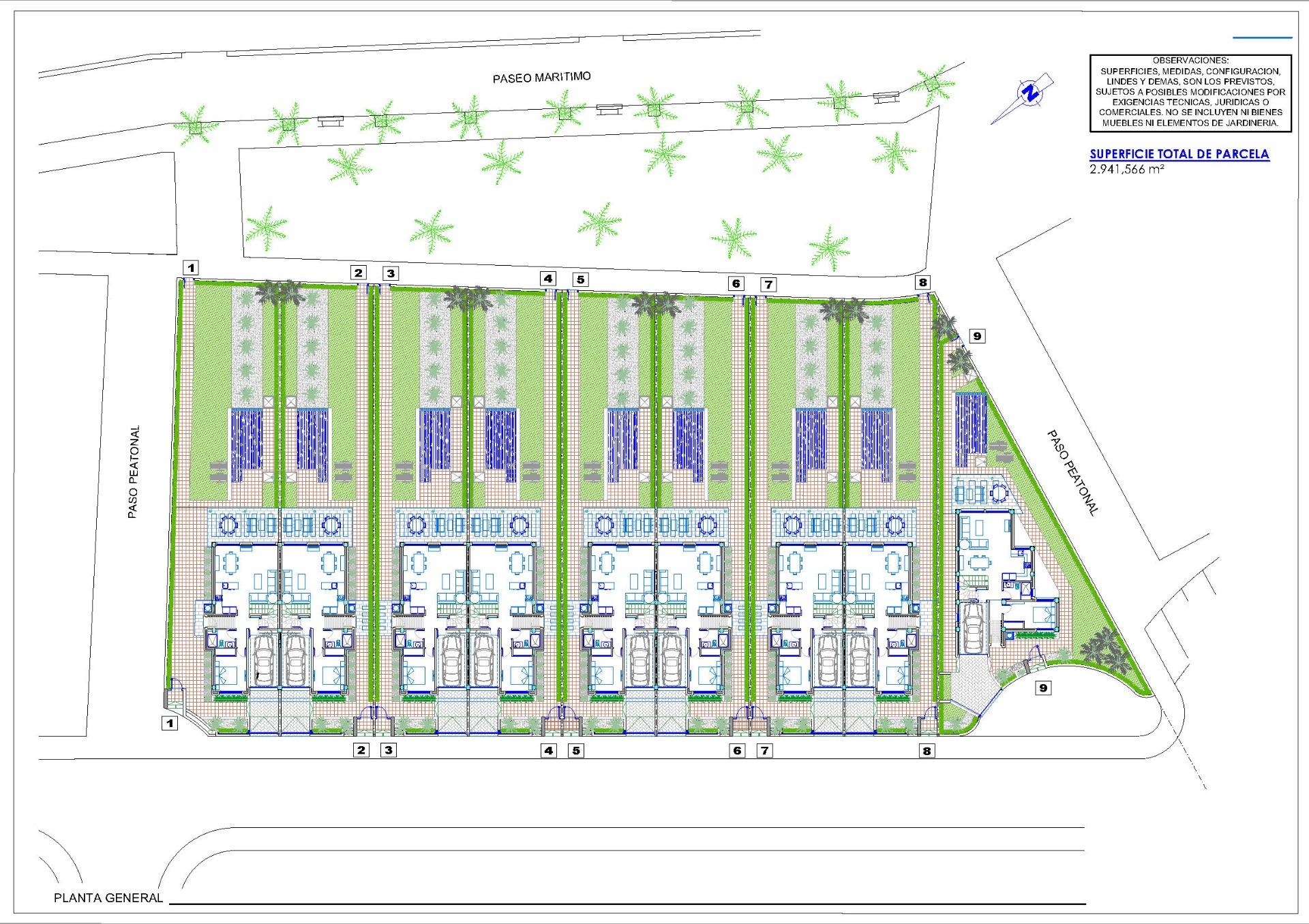 Luxury New Construction Villas on the Waterfront in Los Alcázares