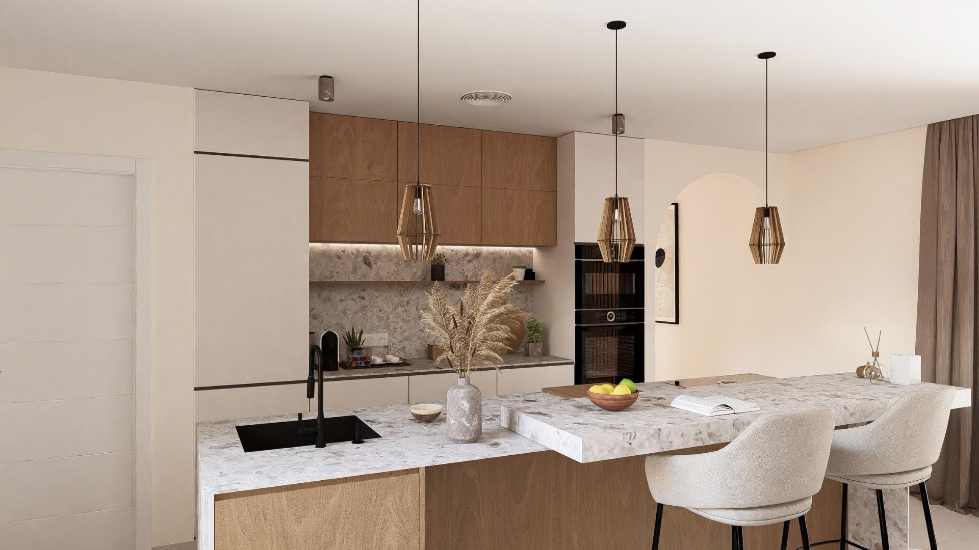 Contemporary one level villas in altaona golf resort murcia