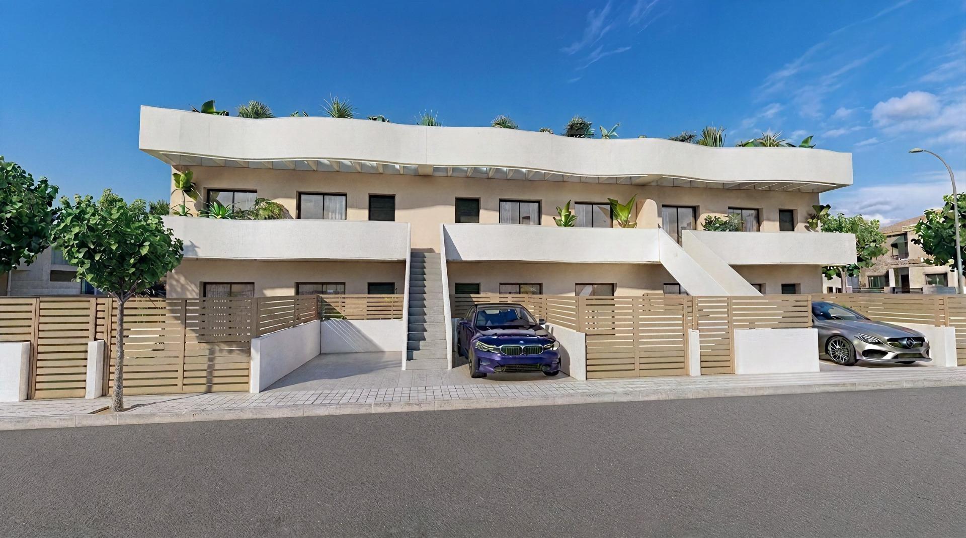 Boutique new build bungalows with private pool in pilar de la horadada, 2 km from beach