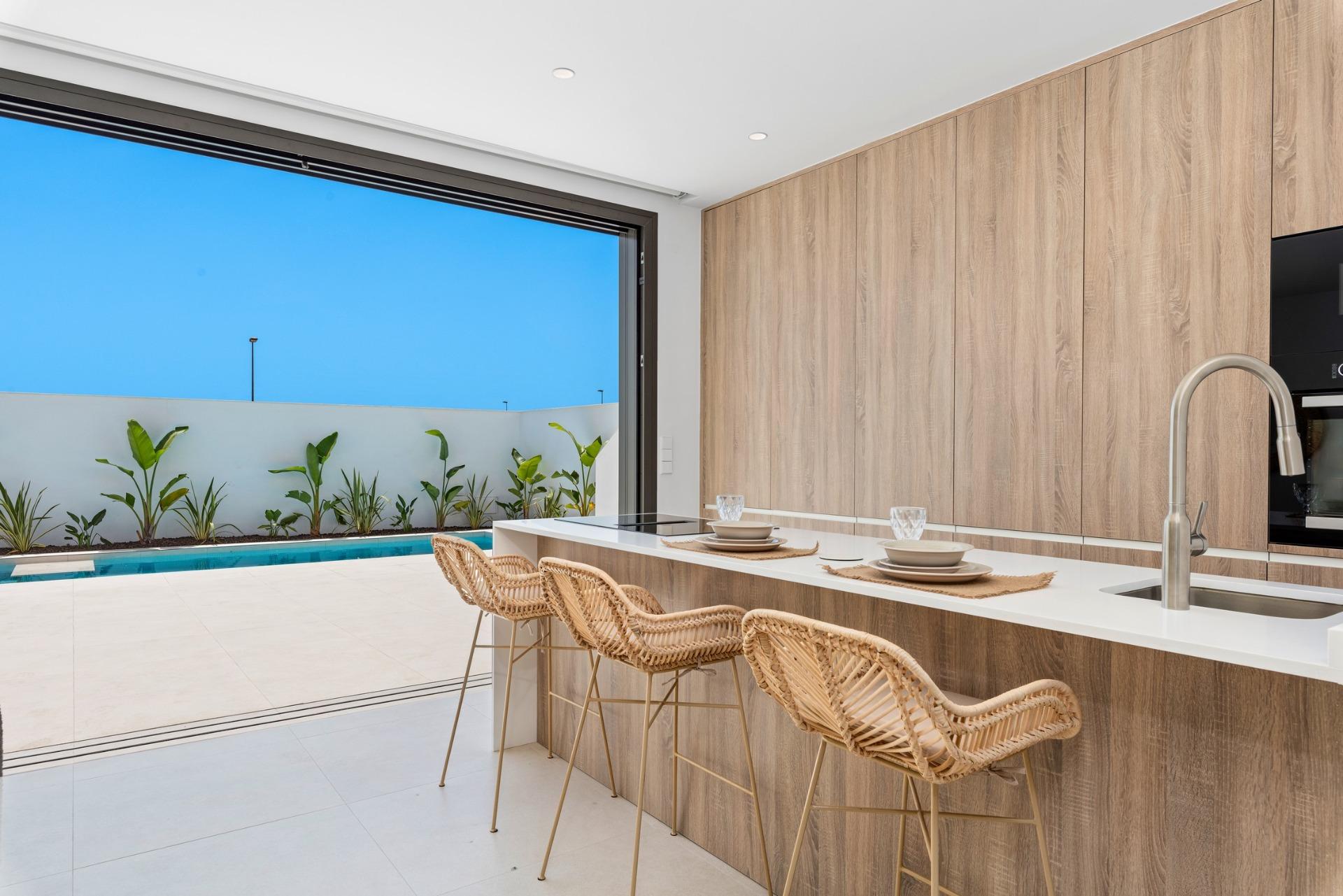 New build villas near serena golf in los alcazares