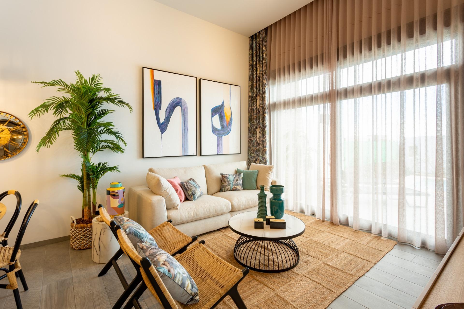 New build semi detached villas with private pool at la finca golf resort algorfa