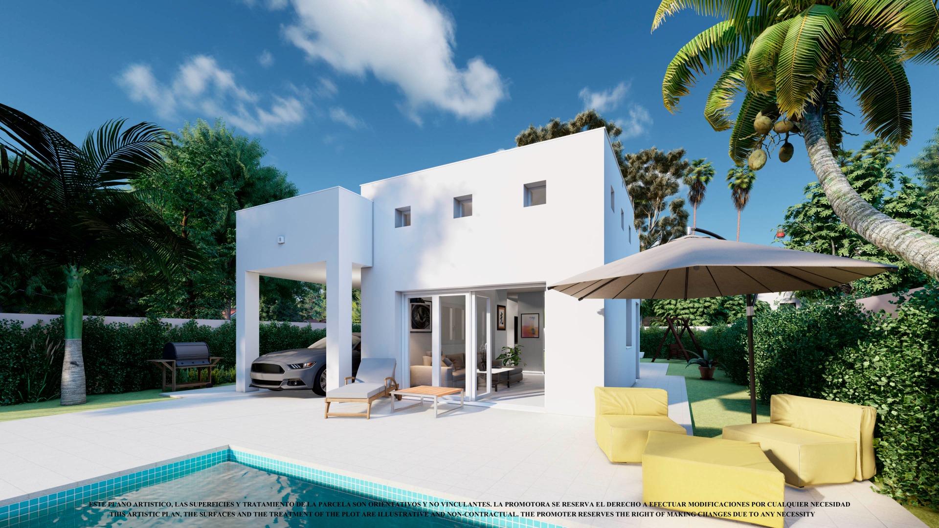 New build villas in los alcazares