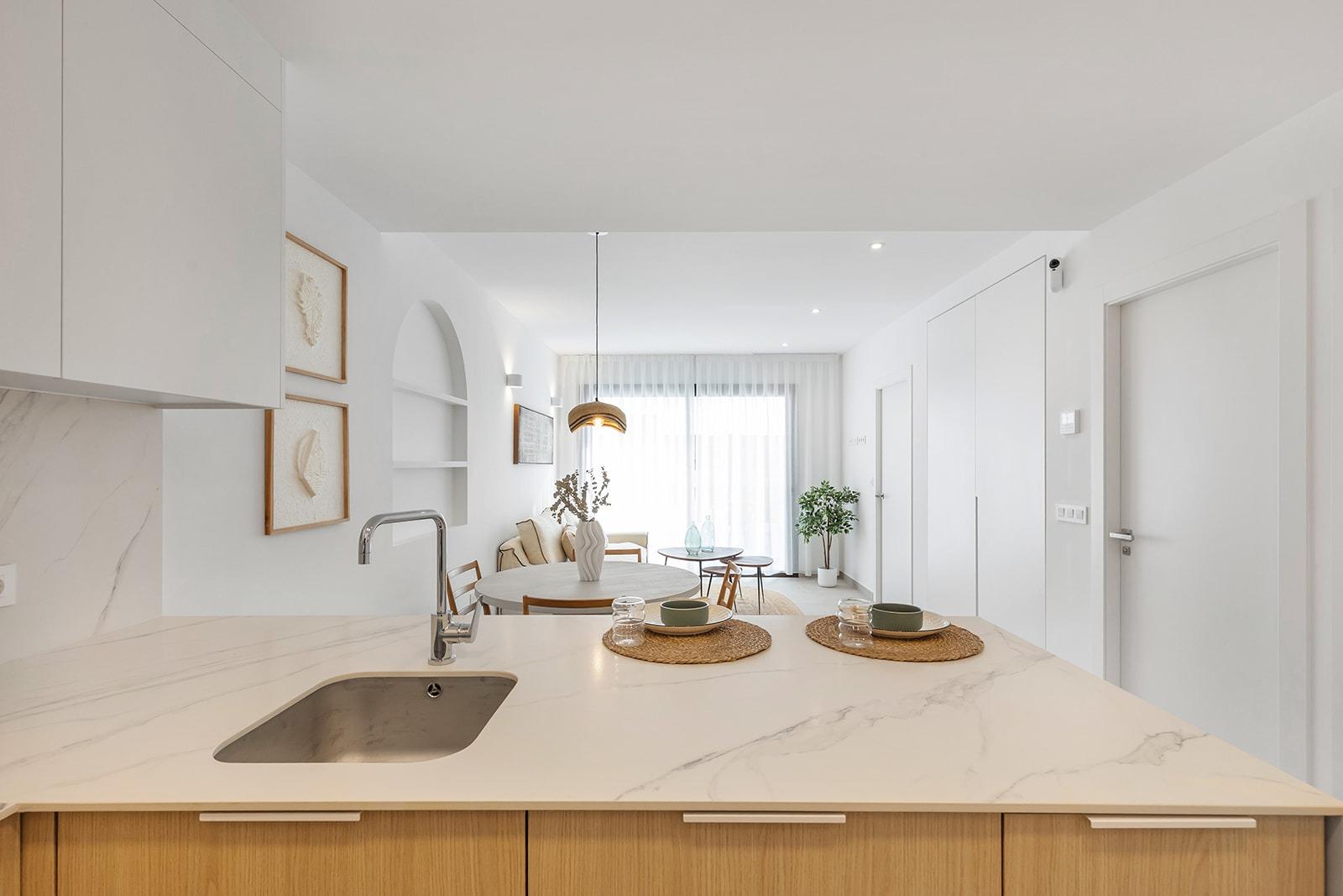 New build residential complex near serena golf and the mar menor in los alcazares