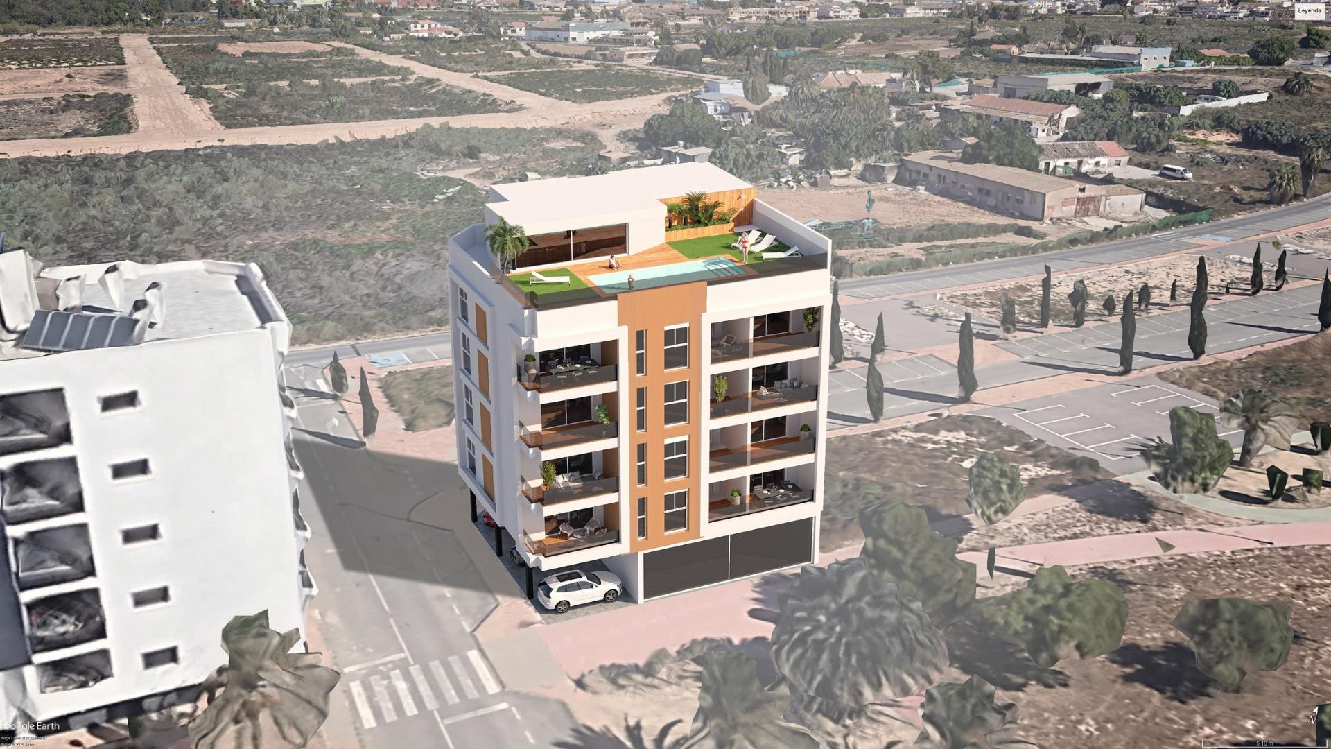 Tourist licensed new build apartments near the beach in lo pagan san pedro del pinatar