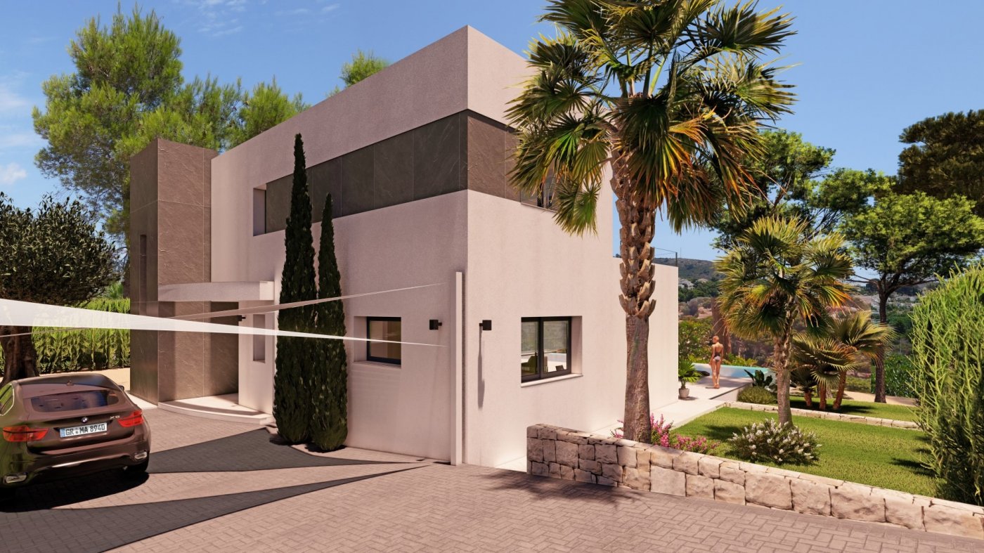 Luxury new build villa in moraira