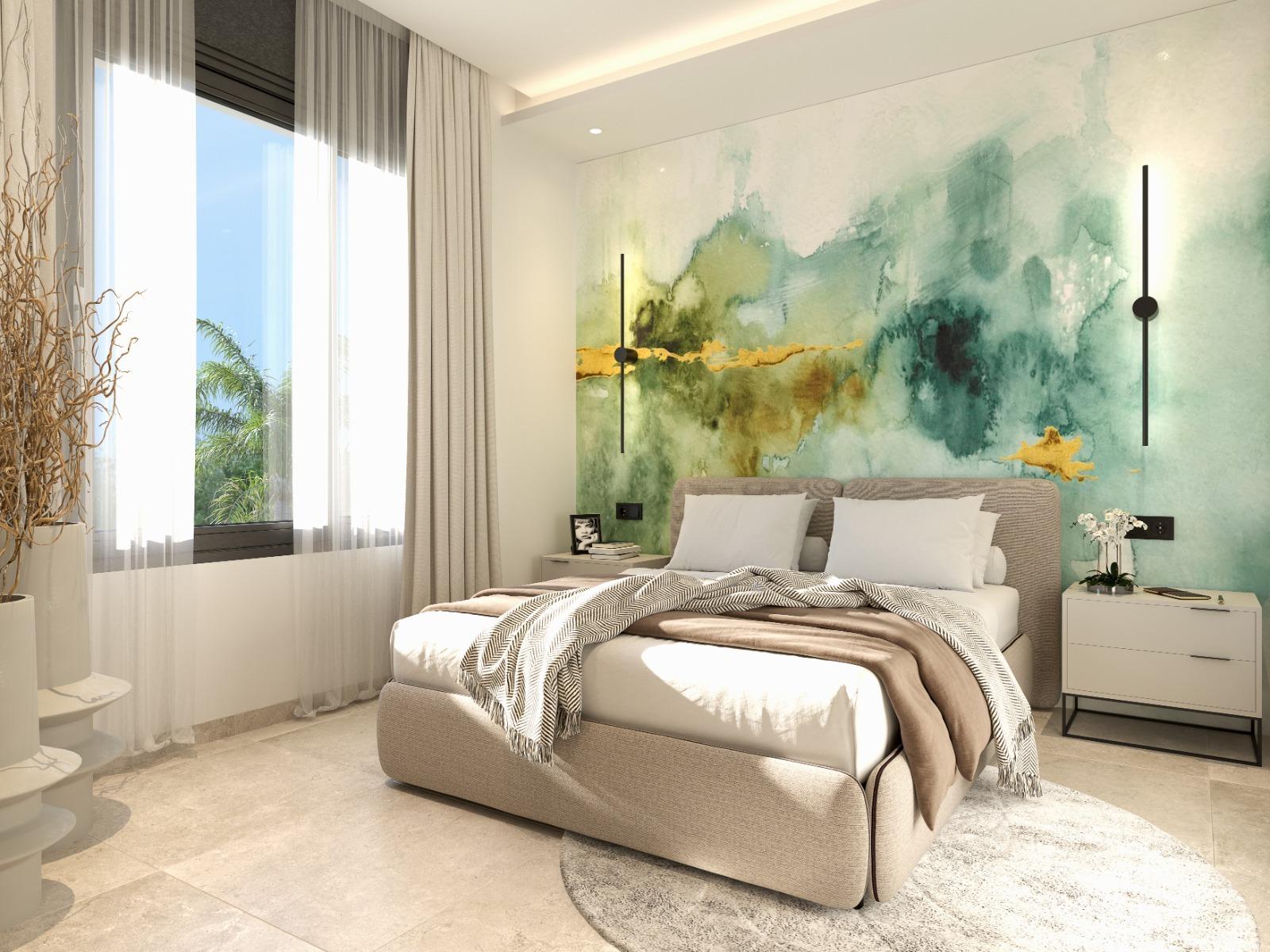 Modern semi detached villas with private pool in las filipinas-orihuela costa