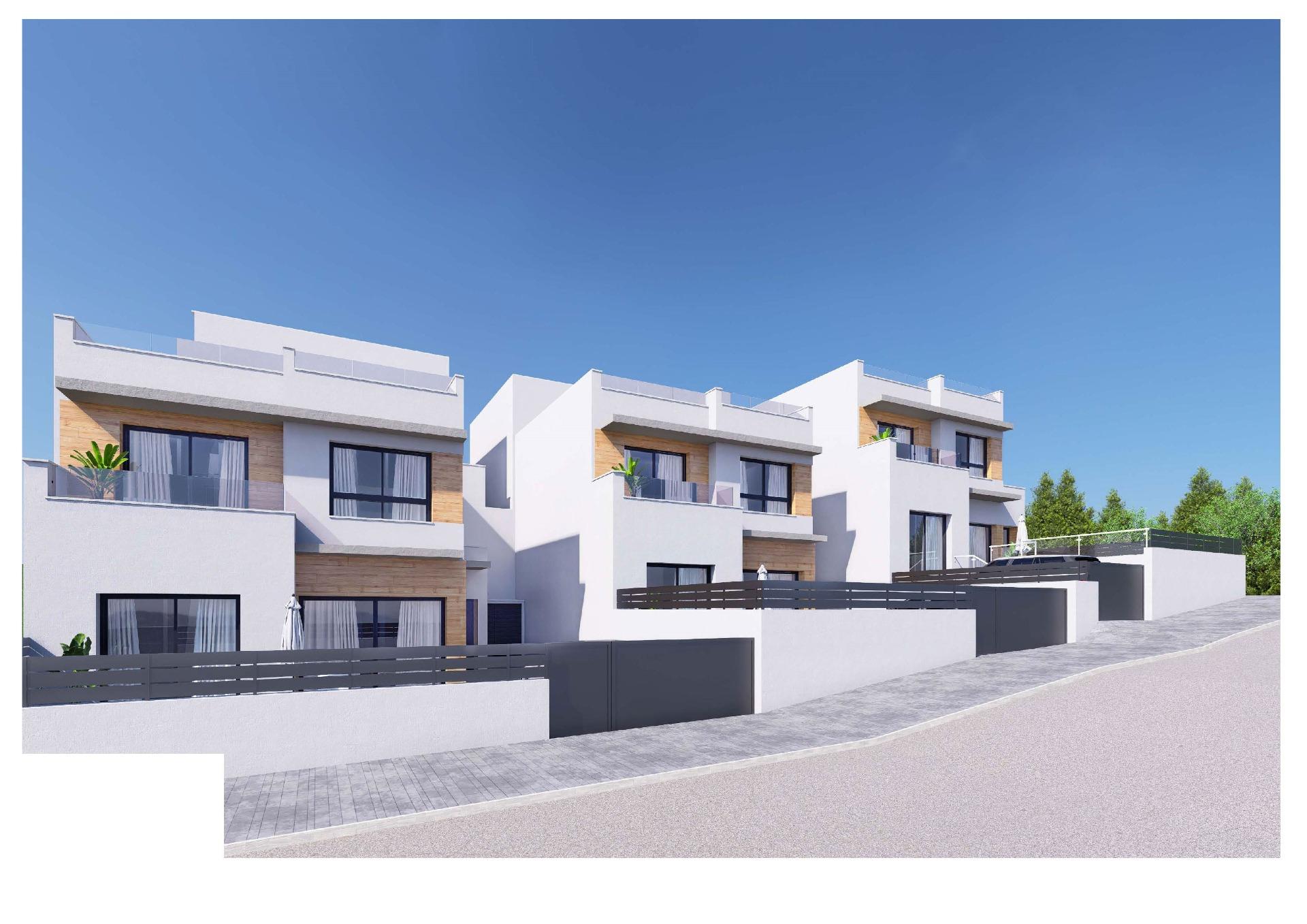 Luxury new build semi-detached villas in benijófar, costa blanca