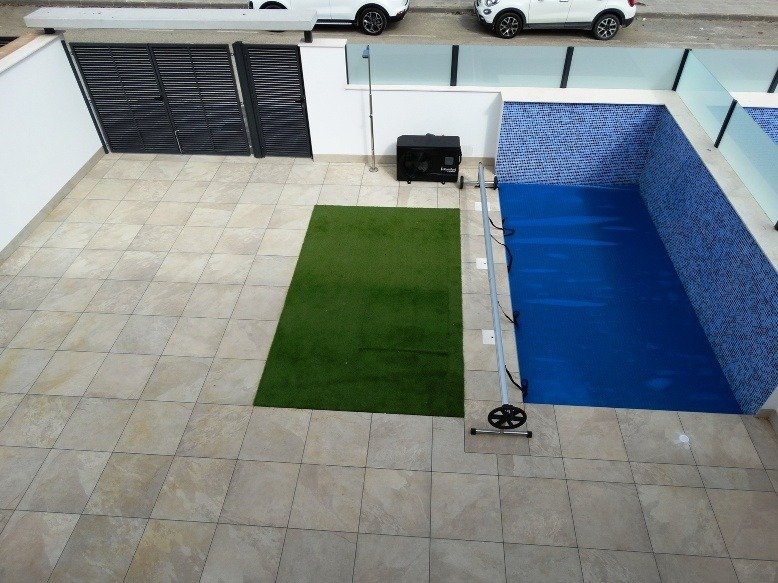 New build 4 semi-detached villas in pilar de la horadada