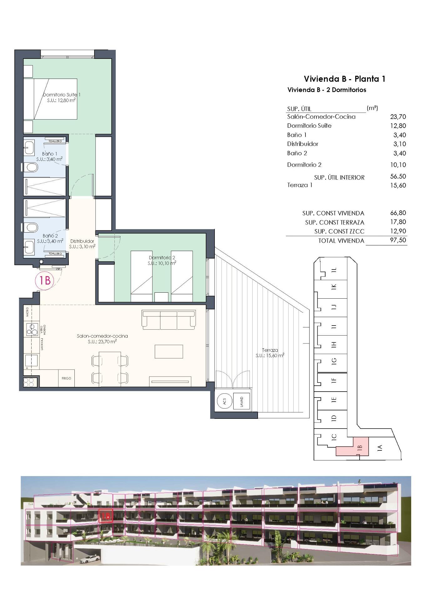 New build build residential complex in benijofar
