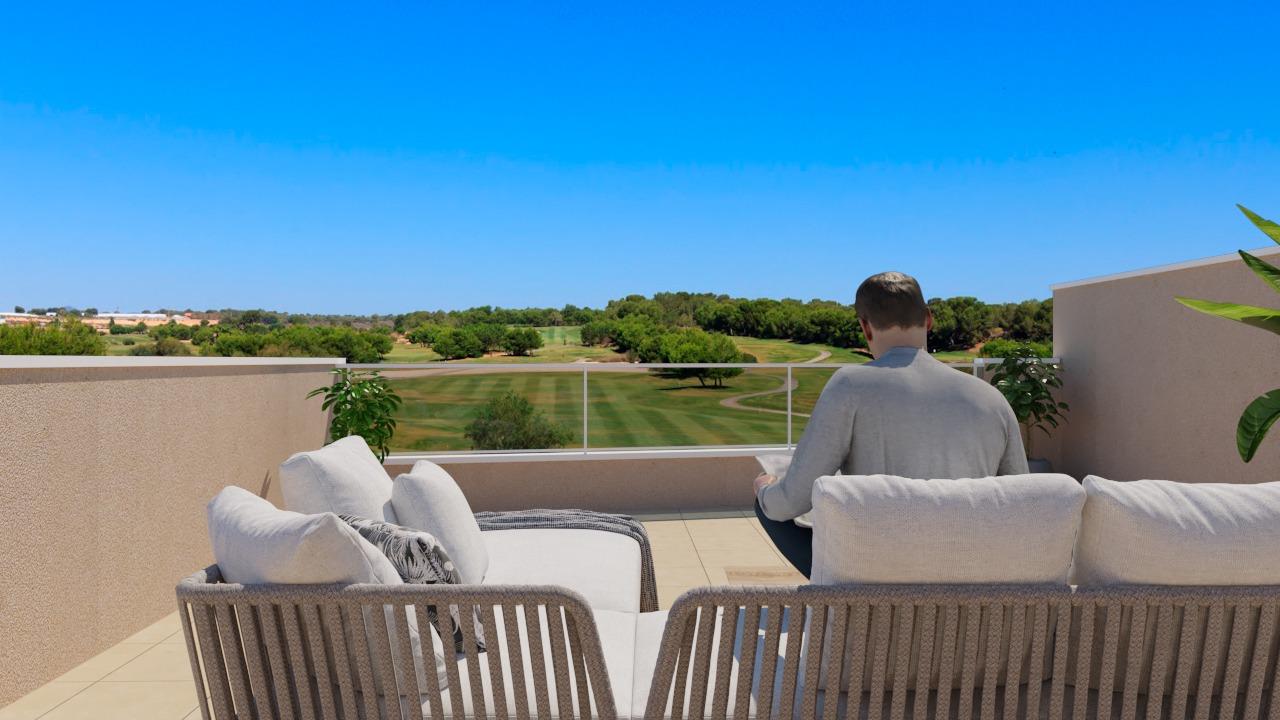 New build bungalows in lo romero golf resort, pilar de la horadada
