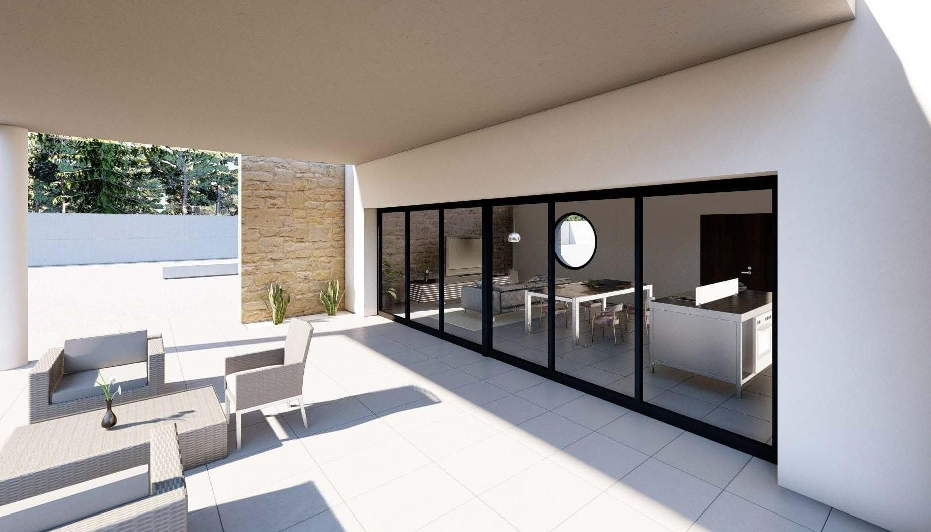 Modern newly built villa on a large rural plot near pinoso