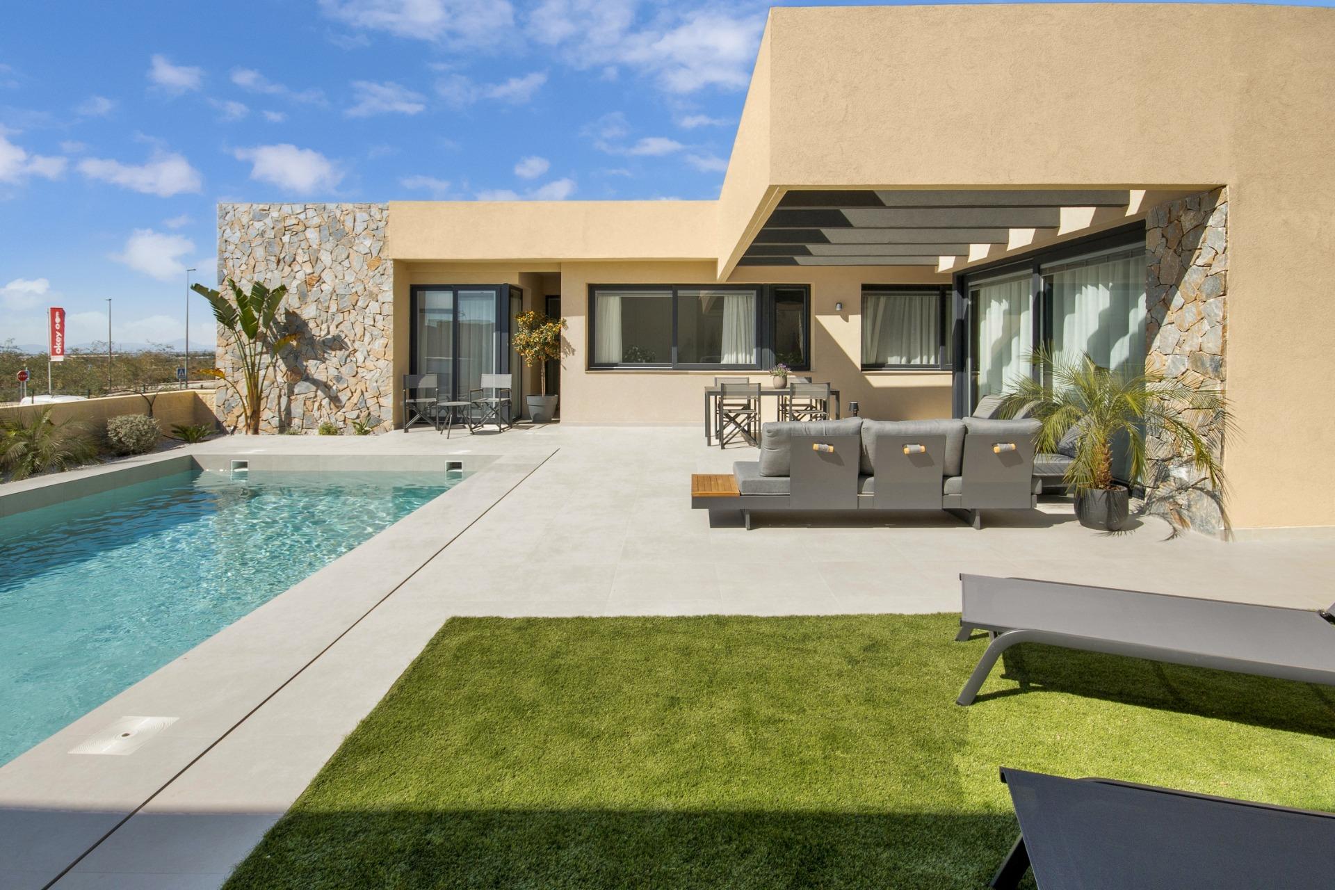 New build villas in altoana golf resort, murcia