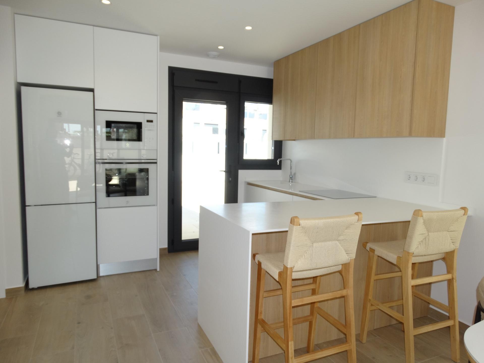 Modern new build bungalows for sale in pilar de la horadada