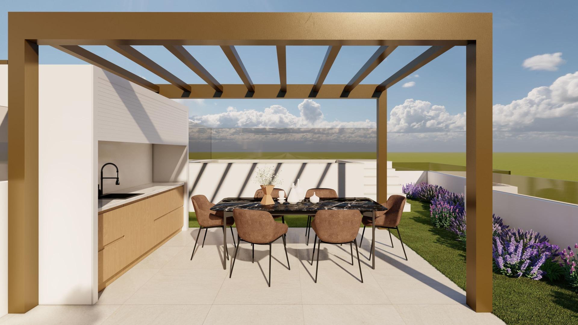 New build bungalows in san pedro del pinatar modern living near the beach