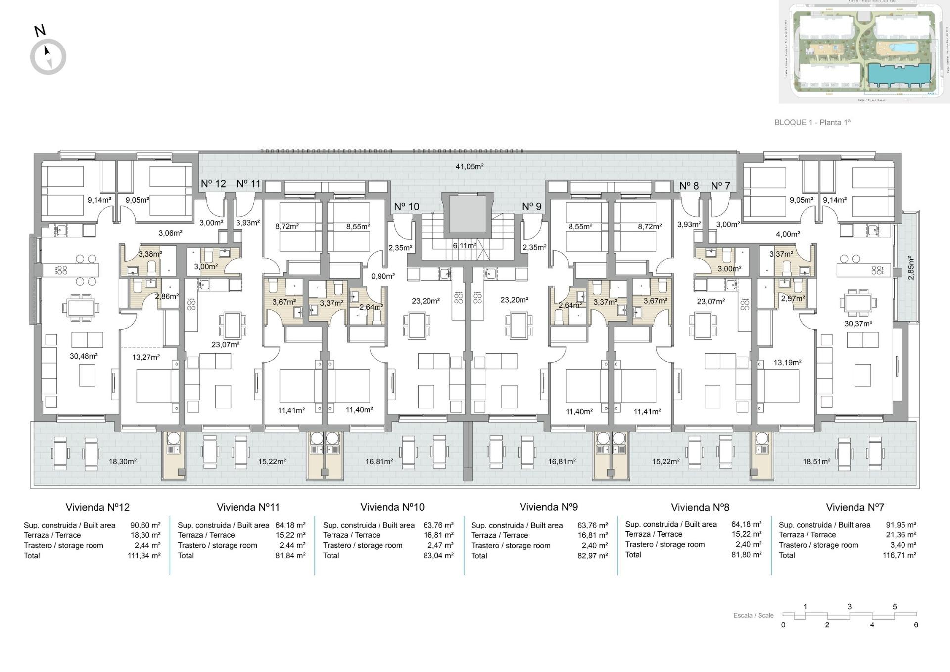 New build residential complex in pilar de la horadada