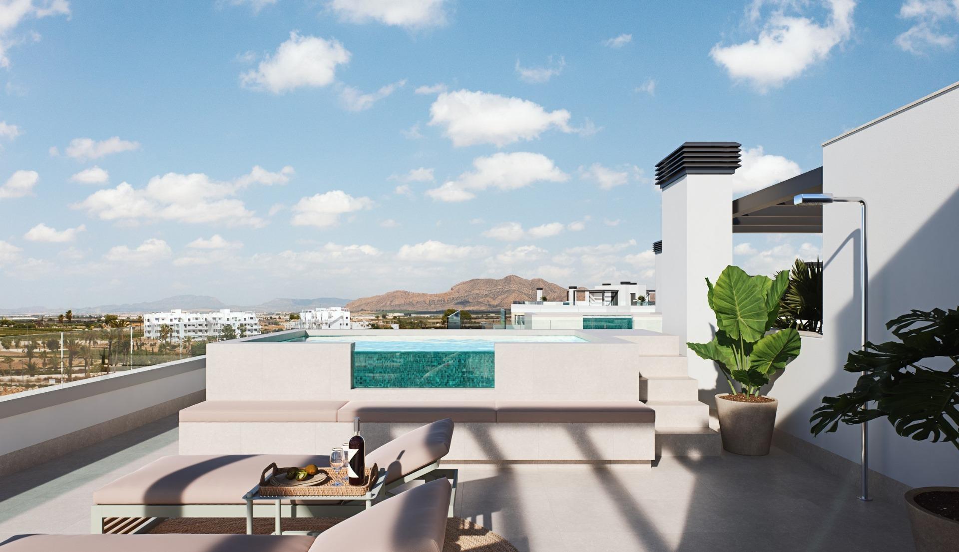 Luxury new build apartments for sale in santa rosalia lake and life resort murcia