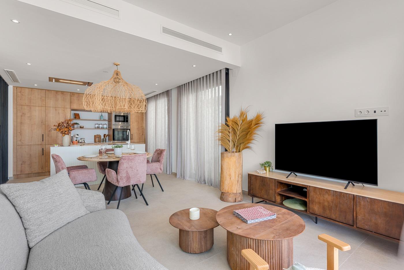 New build semi-detached and terraced villas in dolores, alicante