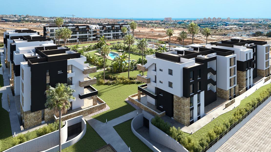 New residential development in la siesta, torrevieja