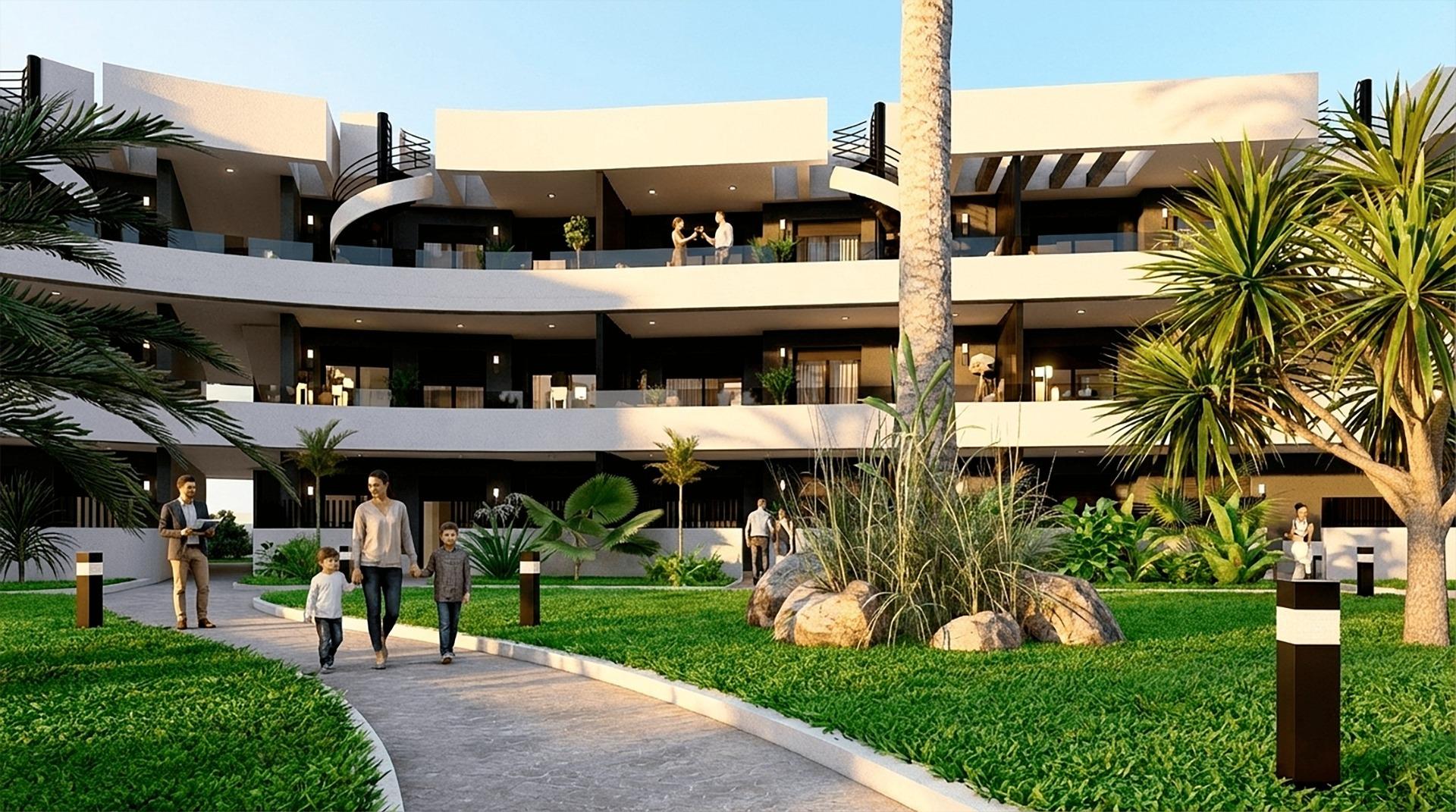 Luxury golf front apartments near the sea in los alcazares costa calida