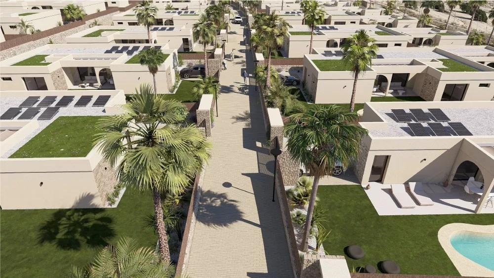Contemporary one level villas in altaona golf resort murcia