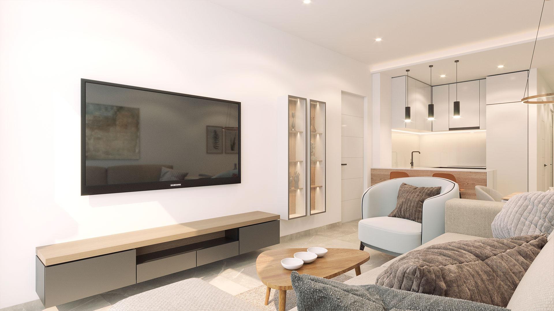 New build apartments 200 metres from the sea in torrevieja