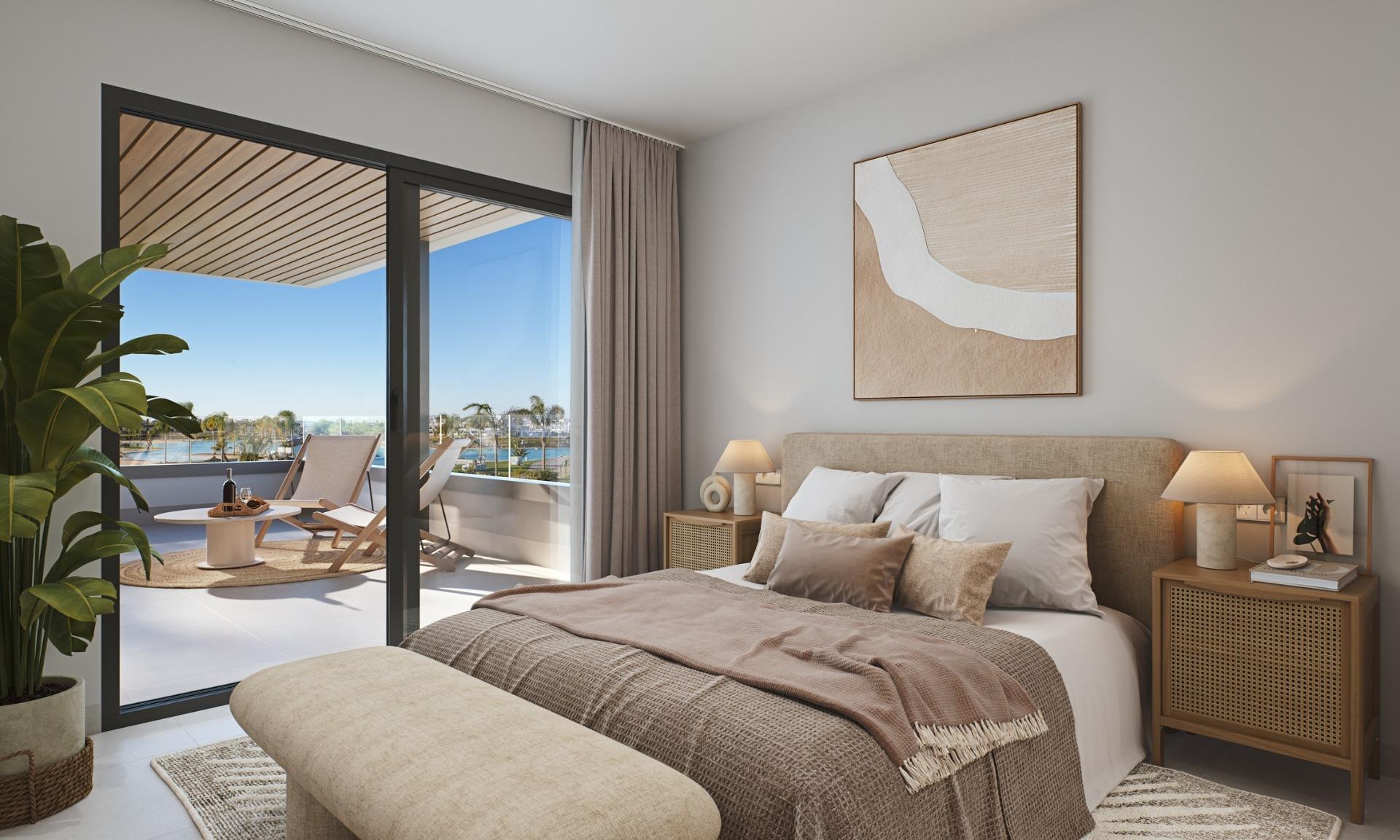 Luxury new build apartments for sale in santa rosalia lake and life resort murcia