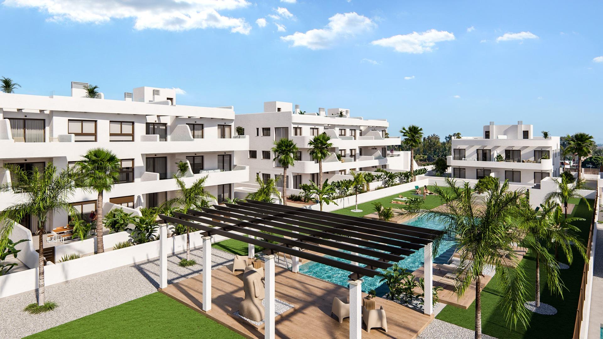 New build residential complex near serena golf and the mar menor in los alcazares