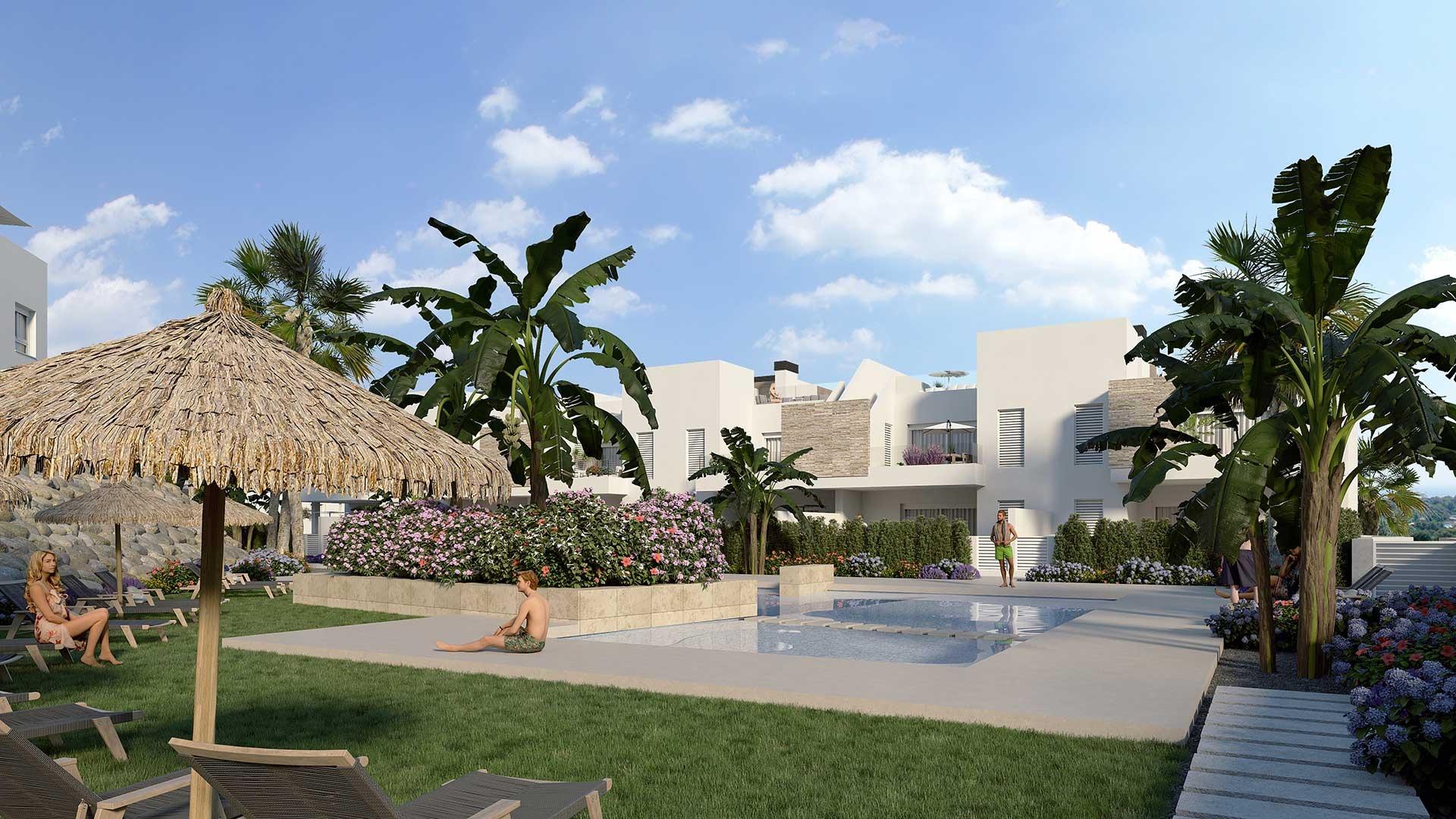 New bungalows in la finca golf, algorfa - luxury and nature at the costa blanca