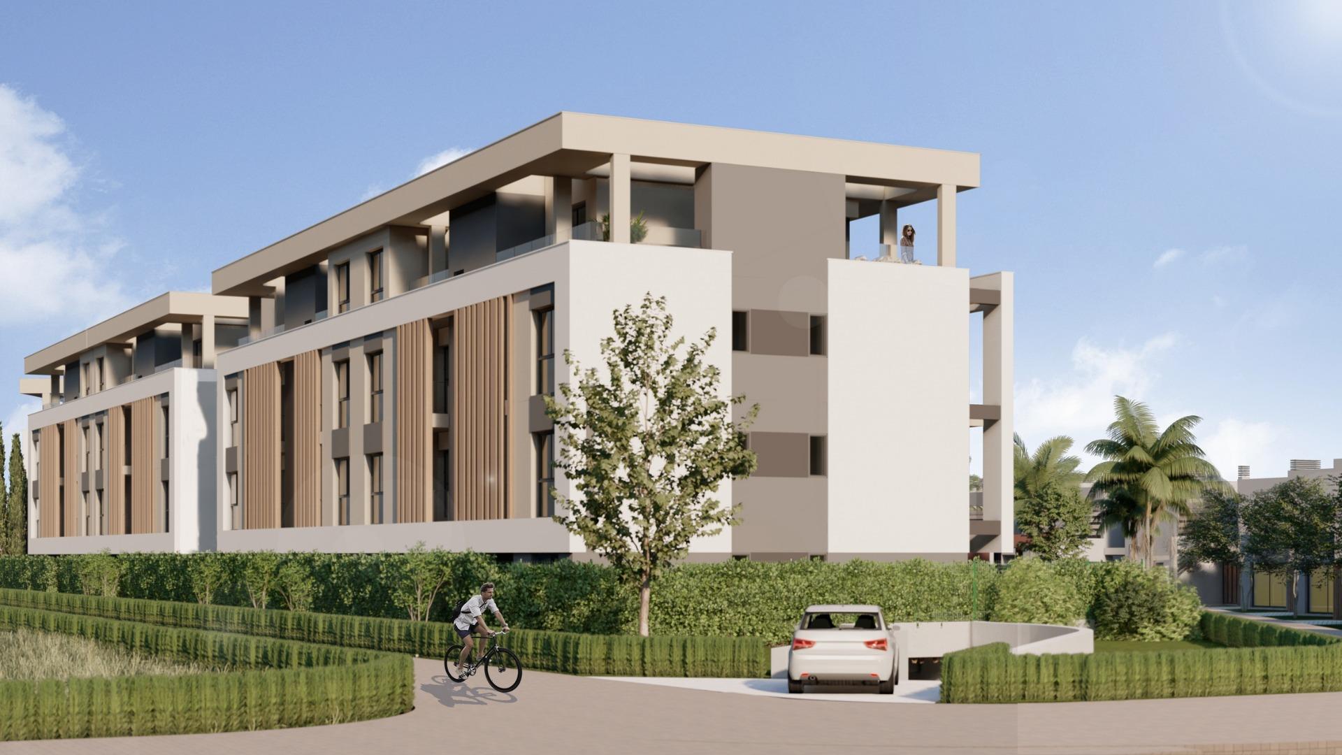 New build residential in private gated resort in province of murcia