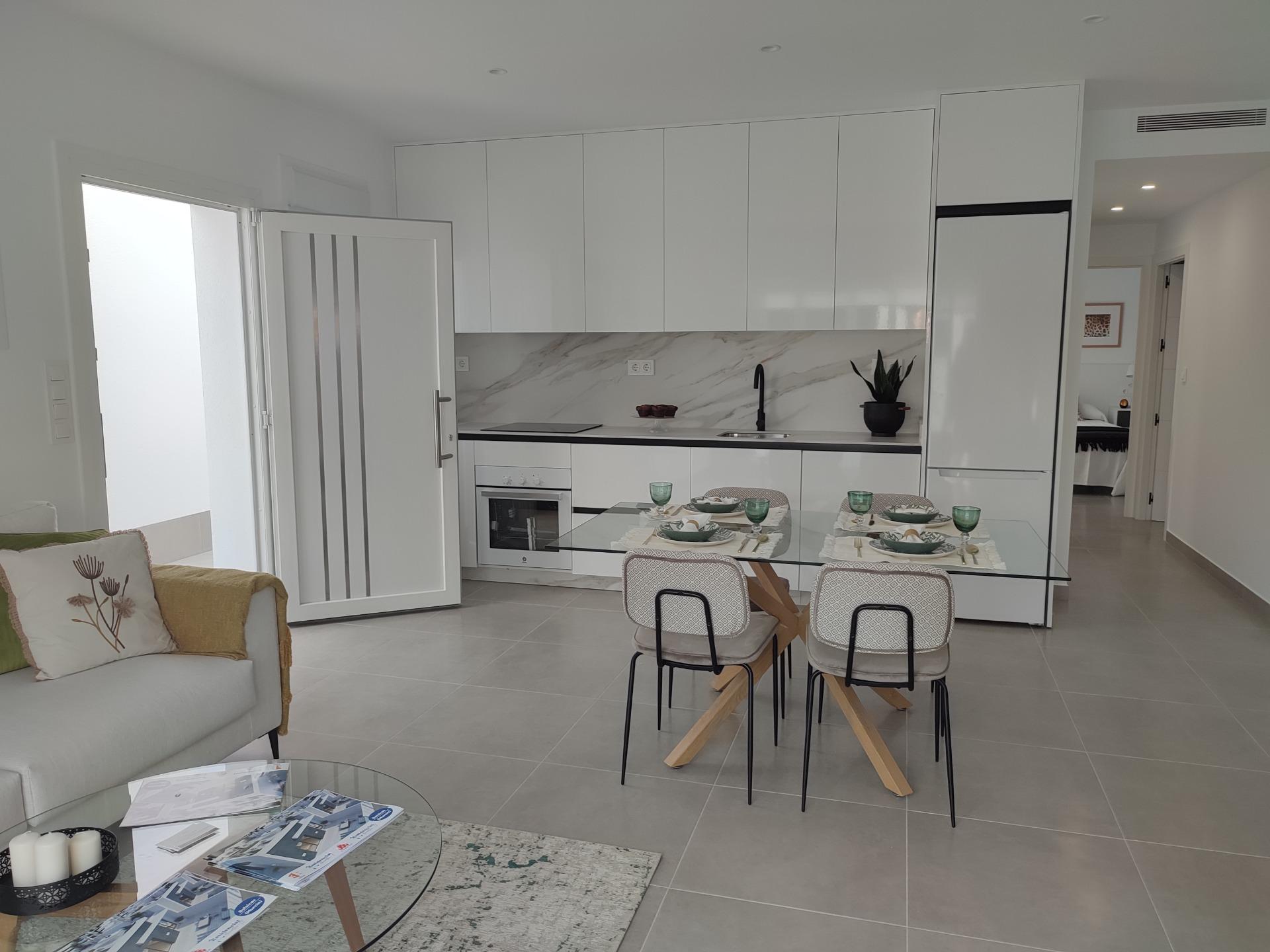 New build one level villas in balsicas, murcia