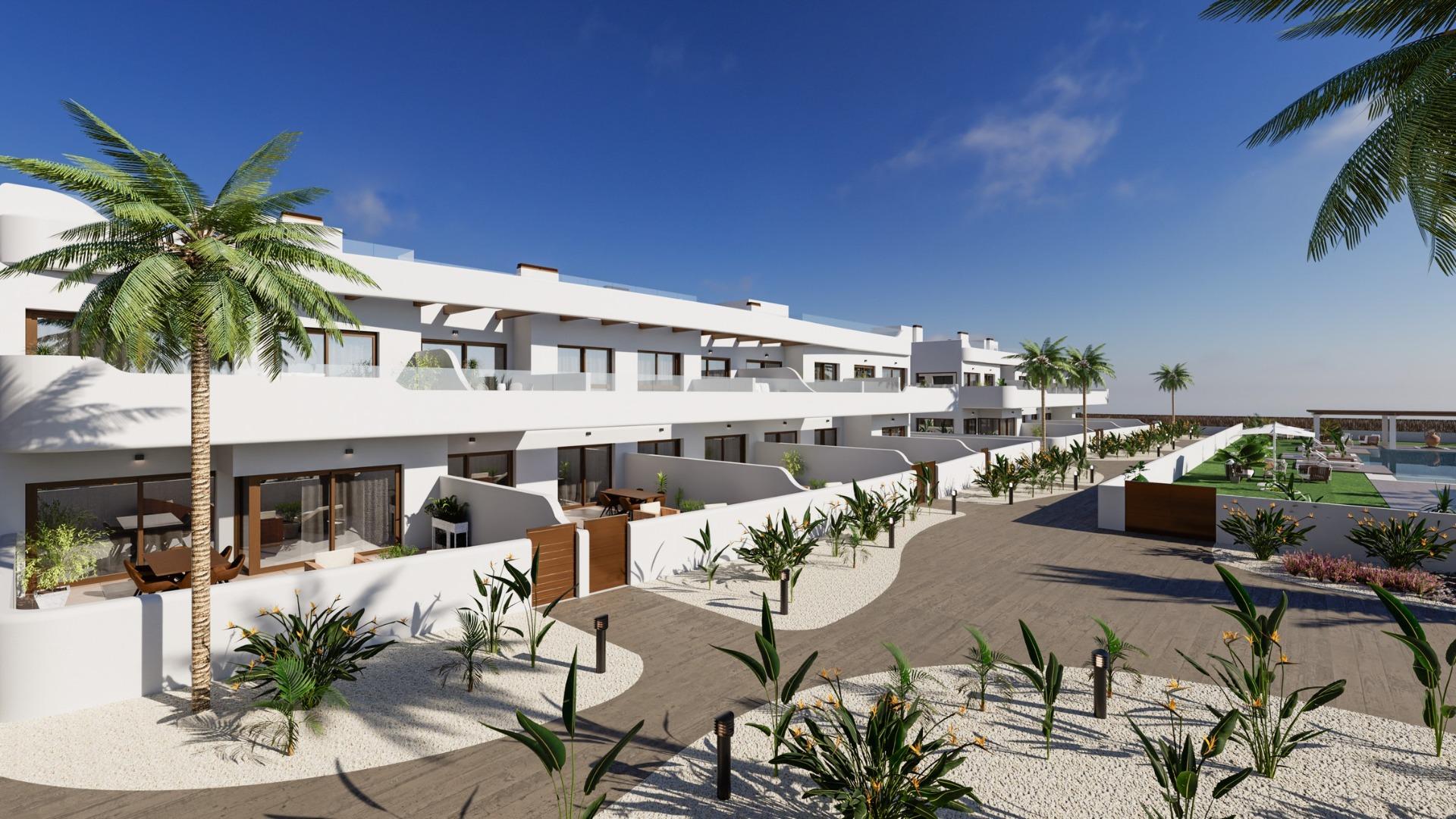 New build residential complex near serena golf and the mar menor in los alcazares