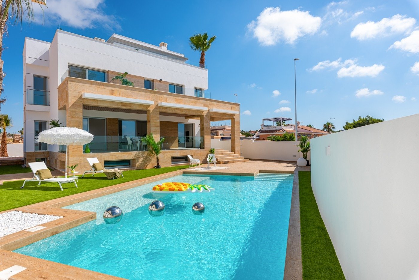 New build modern villa in ciudad quesada