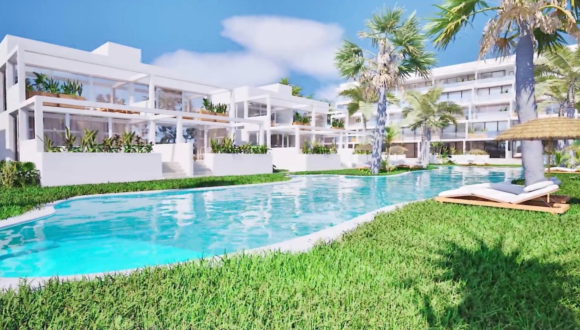 New build bungalows for sale in mar de cristal near the beach