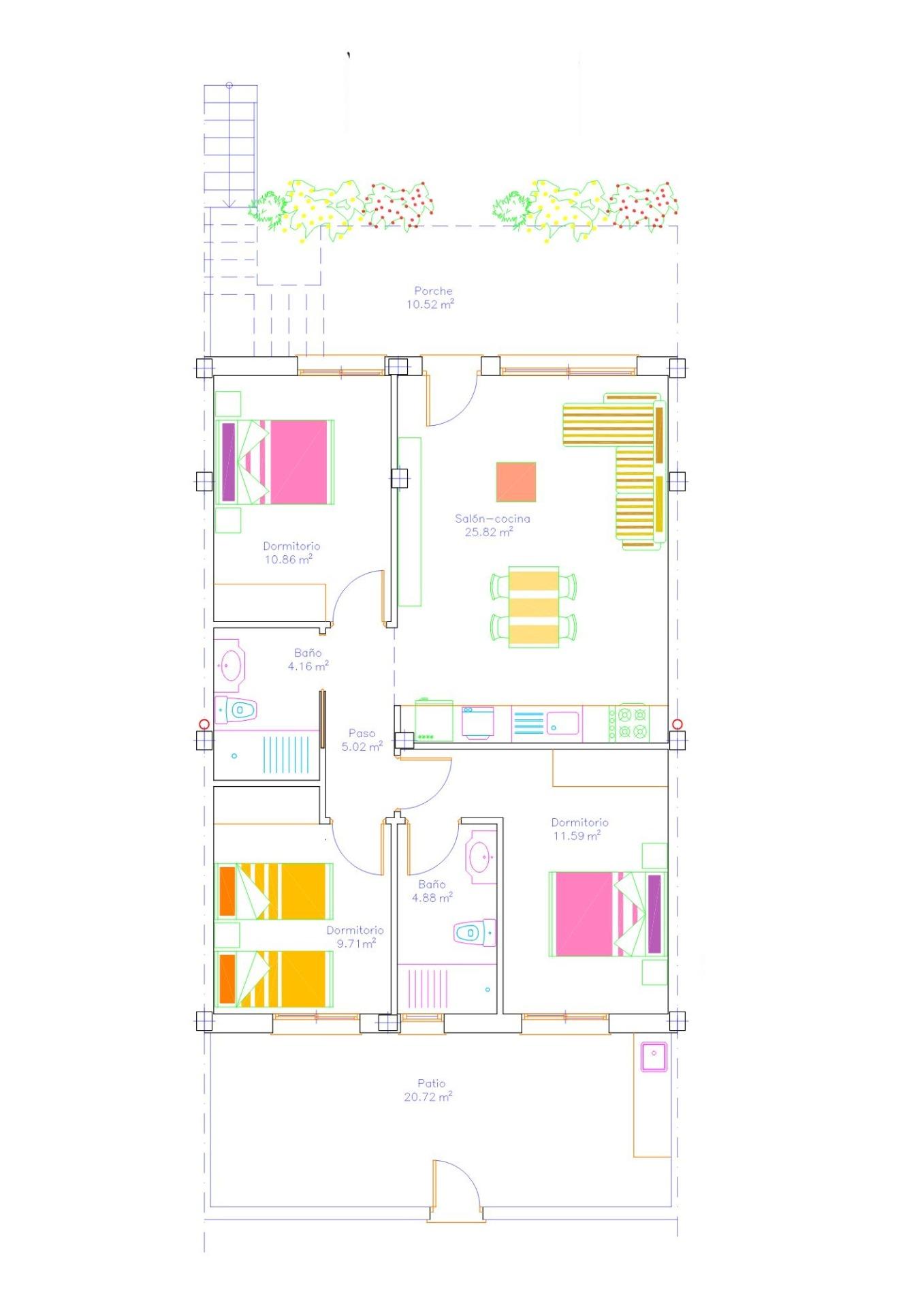 Modern apartments and penthouses with solarium in san javier near mar menor