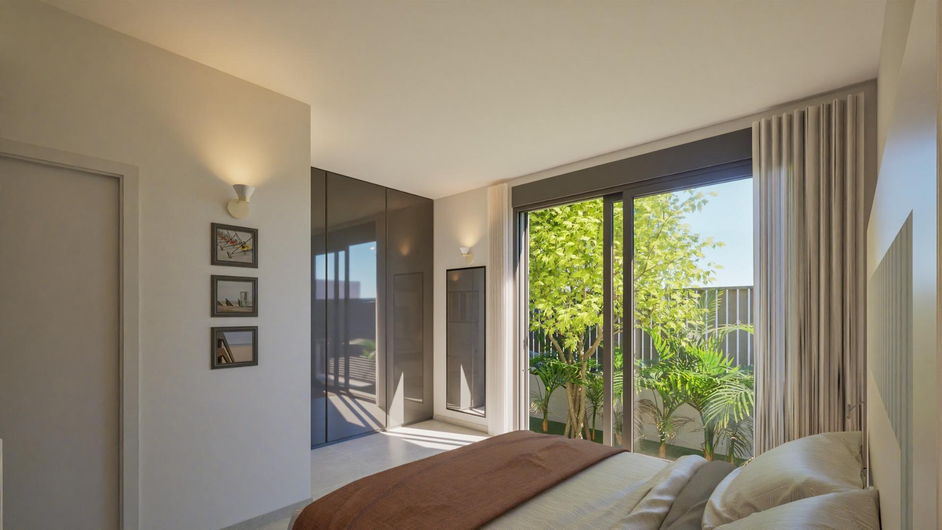 New build semi-detached villas in los nietos, la manga mar menor