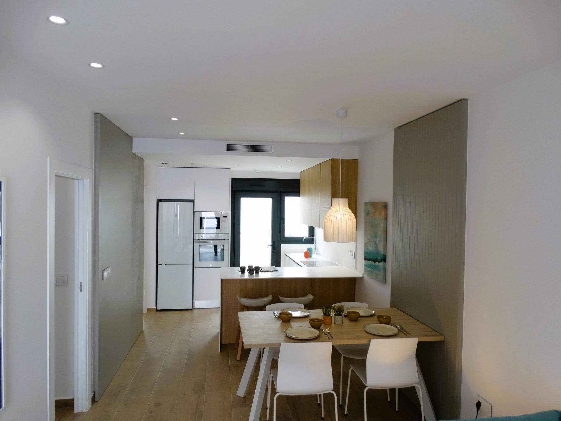 Newly built bungalows with solarium or garden in pilar de la horadada
