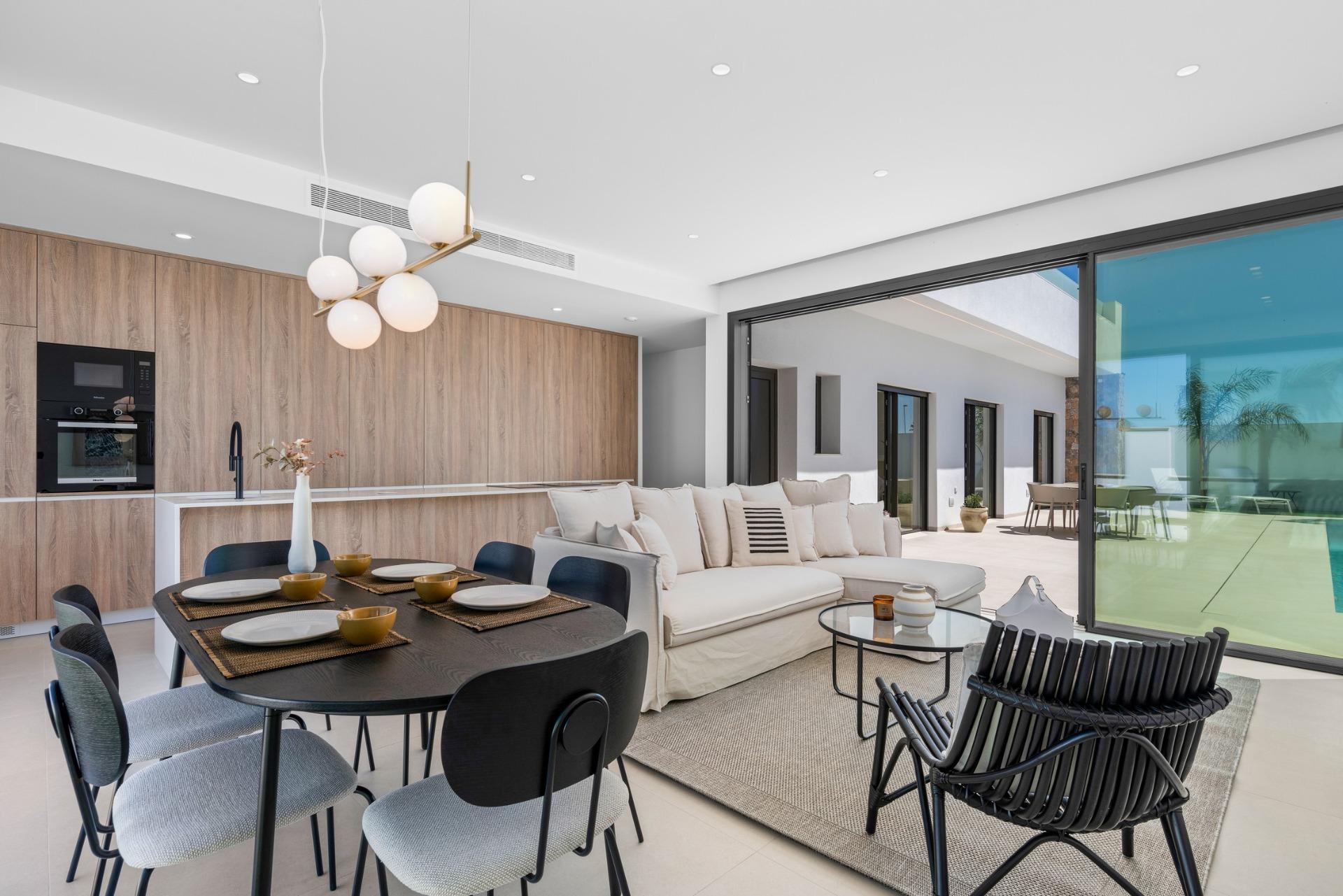 New build villas near serena golf in los alcazares