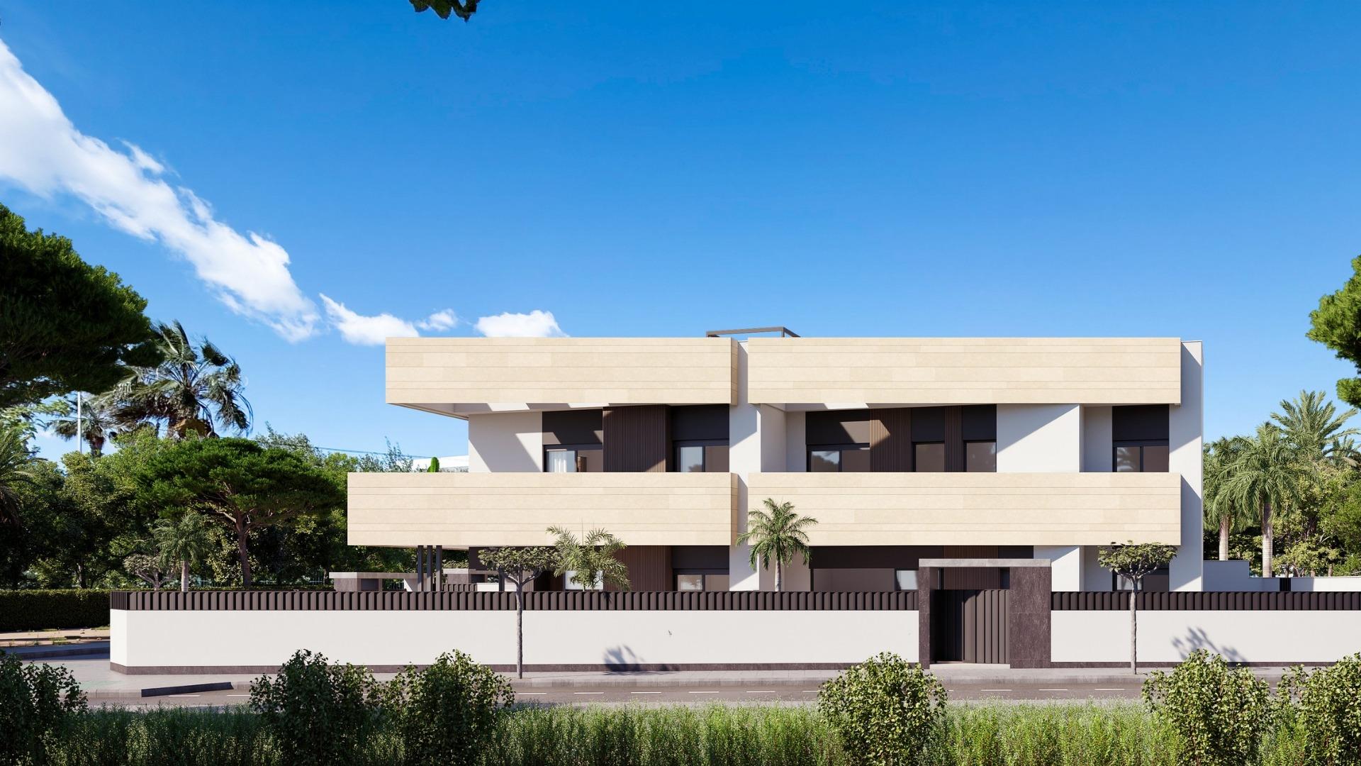 Boutique development of new build homes with private pools in pilar de la horadada